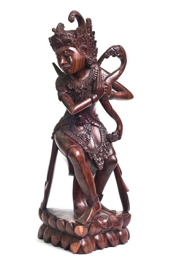 Wood Carved Statue Picture. Image 5545316