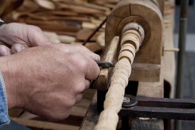 Wood carving