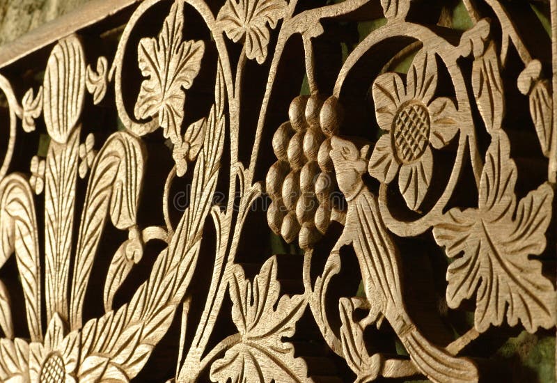 Wood carving royalty free stock images