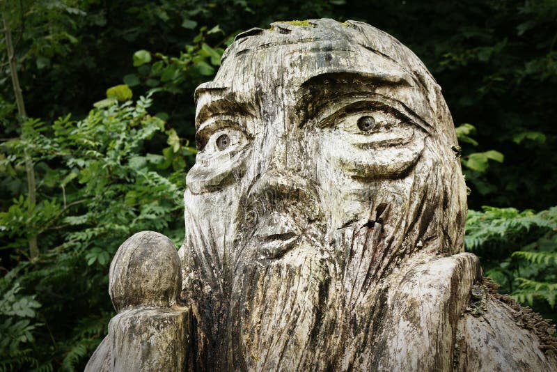 Wood Carving stock photography