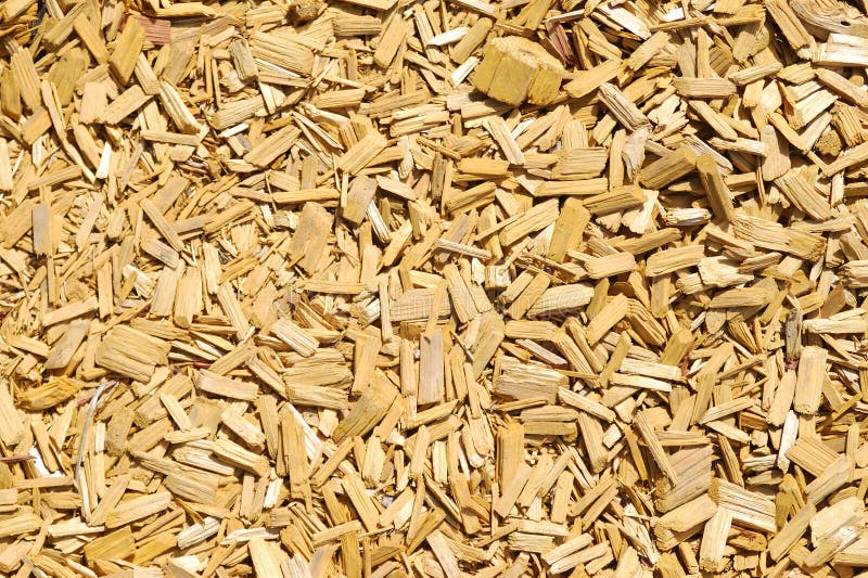 Wood chips texture