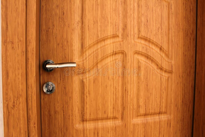 Wood door stock photos