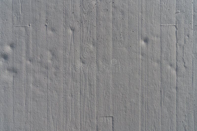 Wood Grain Imprints in a Concrete Wall Stock Image Image of abstract, wall 136965653