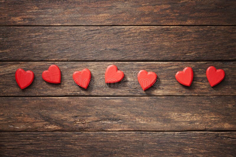 Wood Love Hearts Background Stock Photo Image of backgrounds
