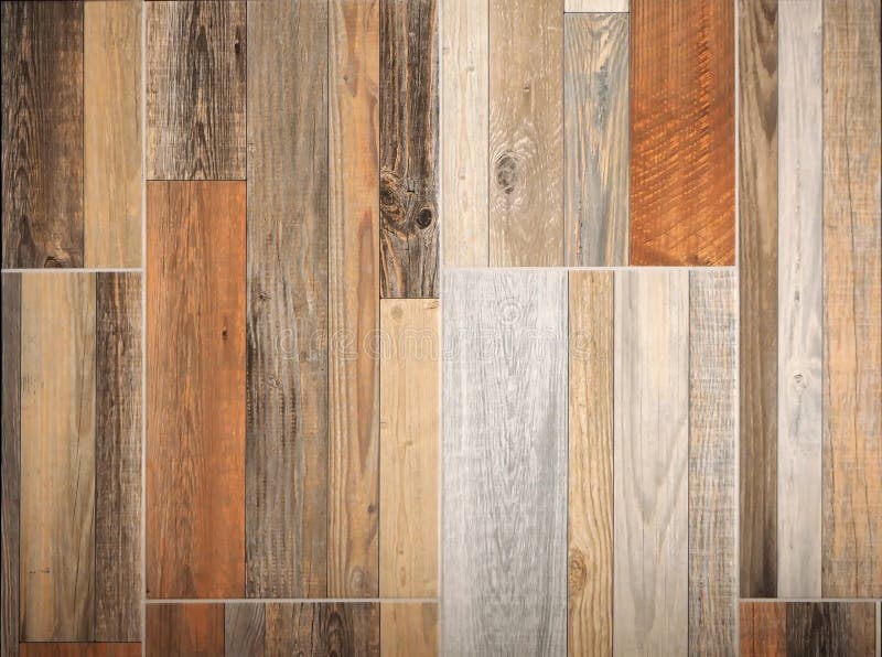 Wood Interior Wall Panel With Laminates Of Different Types