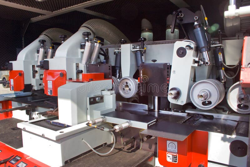 Wood moulding machine stock image. Image of cutter, inside 60548147