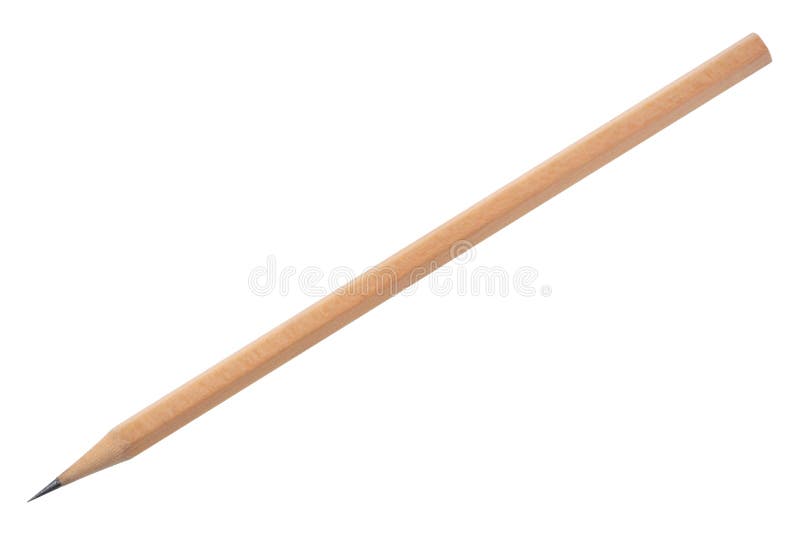 Wood pencil royalty free stock photography