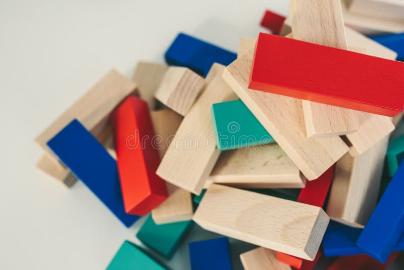 Wood pieces game, stock image. Image of game, pile, leisure 79295731