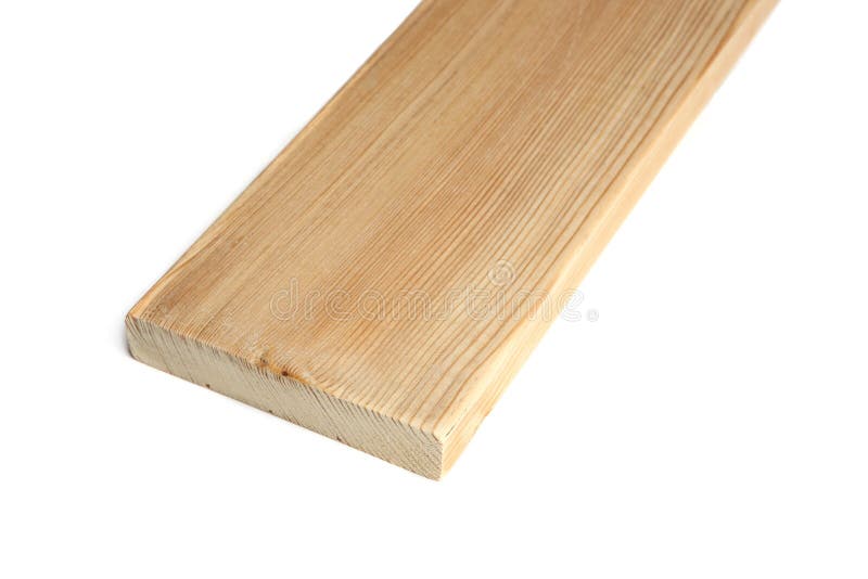 Larch Wood Plank Board Isolated on White Background.Two Larch Wood Plank  Boards Isolated on White Background. Stock Image - Image of isolated,  close: 134317759