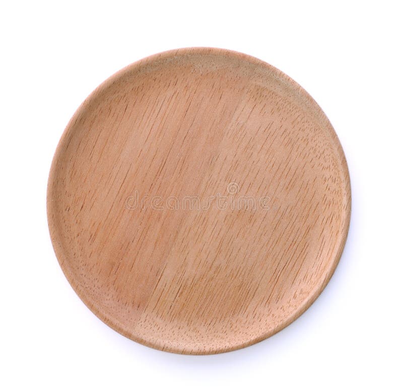 Wood plate isolated on white background royalty free stock photo Wood plate isolated on white background royalty free stock photo