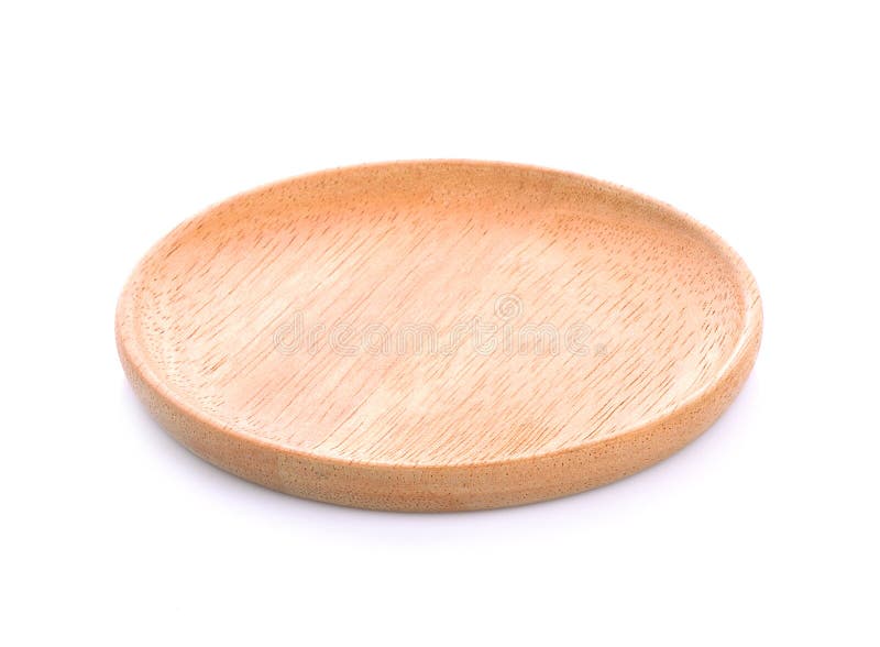 Wood plate isolated on white background stock images Wood plate isolated on white background stock images