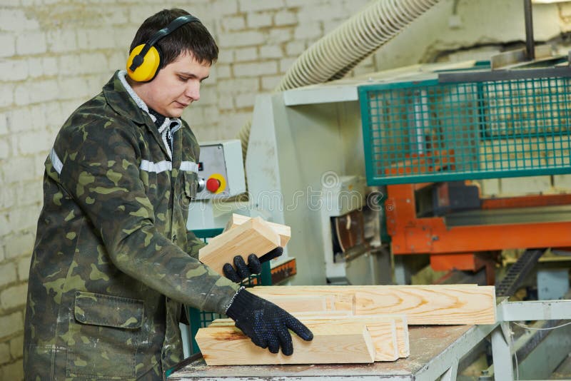 Wood Processing Manufacture Stock Photo Image of plank, machining