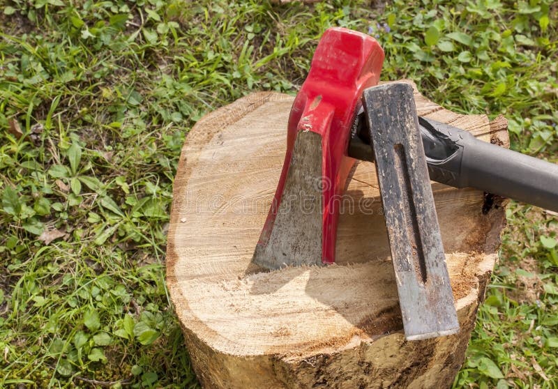splitting maul and wedge