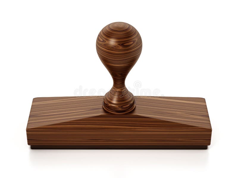 Wood Stamp Icon, Outline Style Stock Vector Illustration of adventure, black 138352574