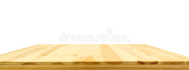 Wood Table Top Isolated on White Stock Image Image of appliance, grain 140813627