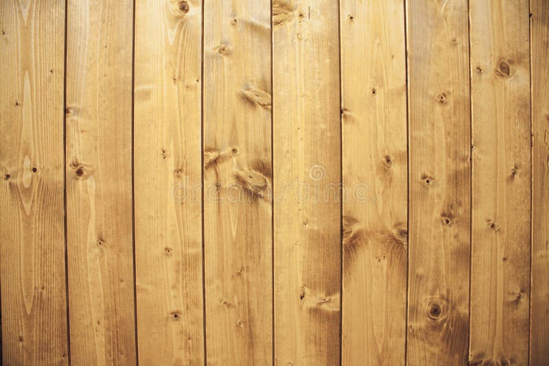 Close up of faux wood grain panel for background or texture Stock Photo