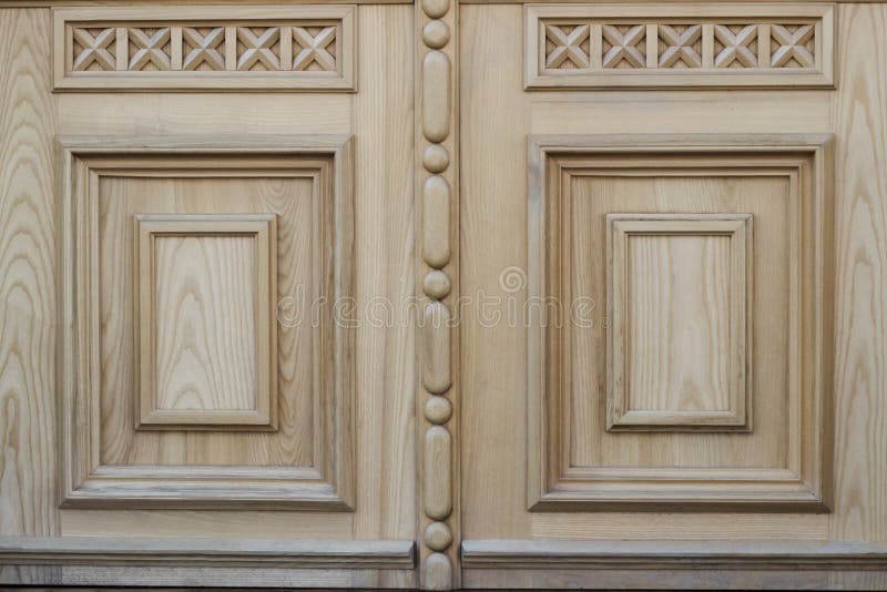 Wood texture with pattern. fragment of wooden door stock photo Wood texture with pattern. fragment of wooden door stock photo