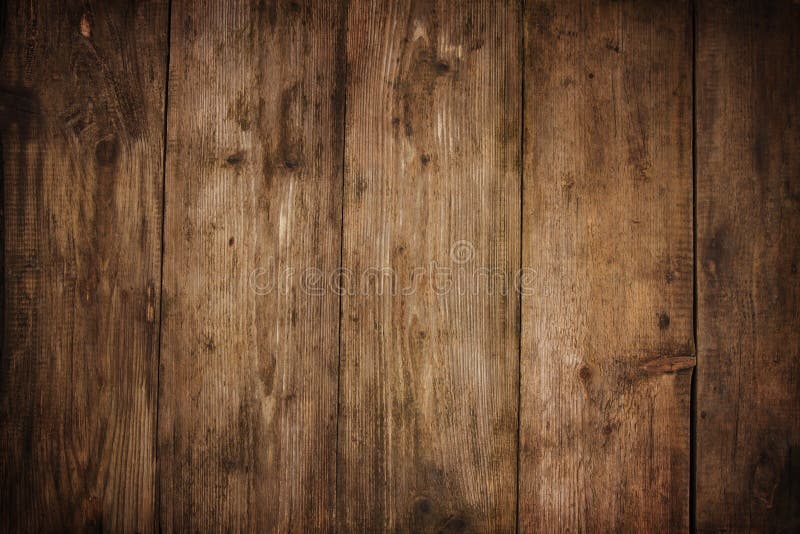 Wood Texture Plank Grain Background, Wooden Desk Table Or ...