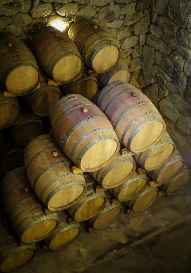 Wood Wine Barrels in a Winery Stock Photo Image of beverage, cafayate