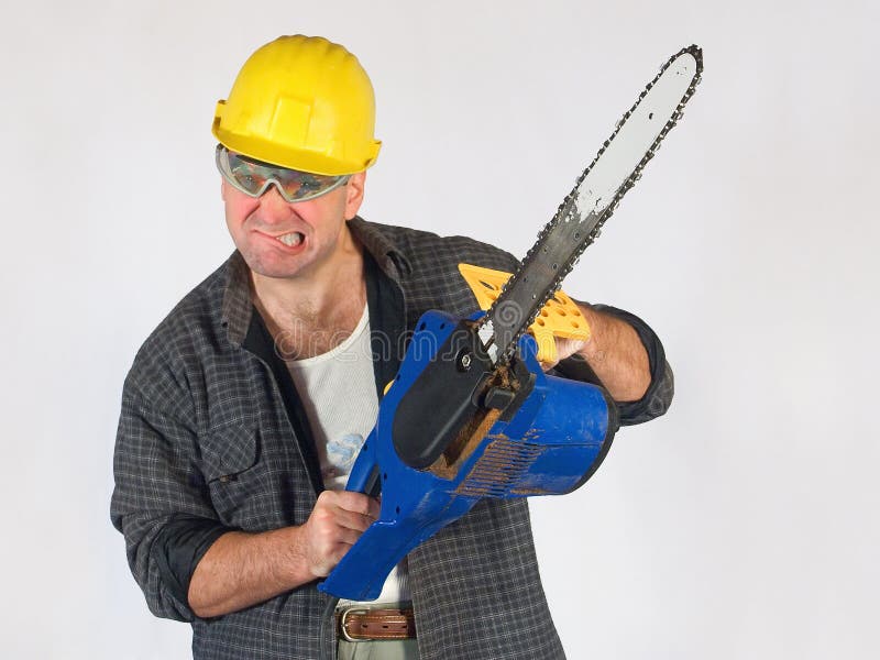 Woodcutter stock photo. Image of pique, lumberer, cutter 3715372