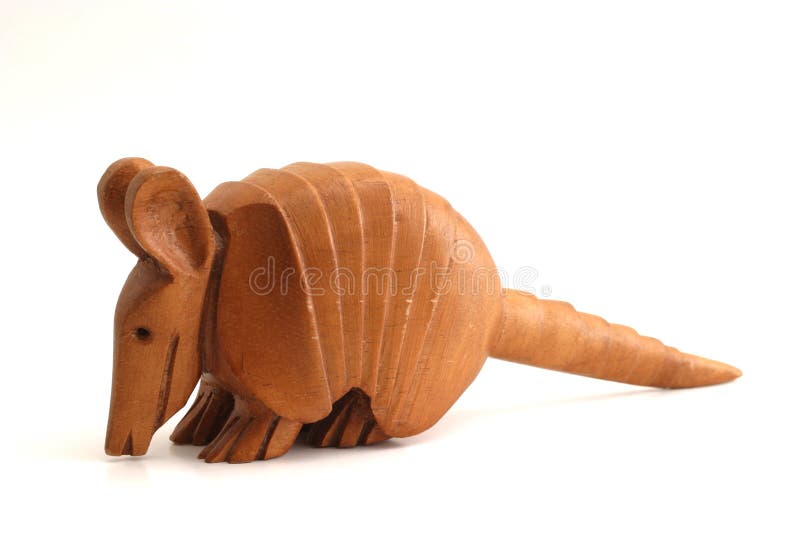 wooden armadillo