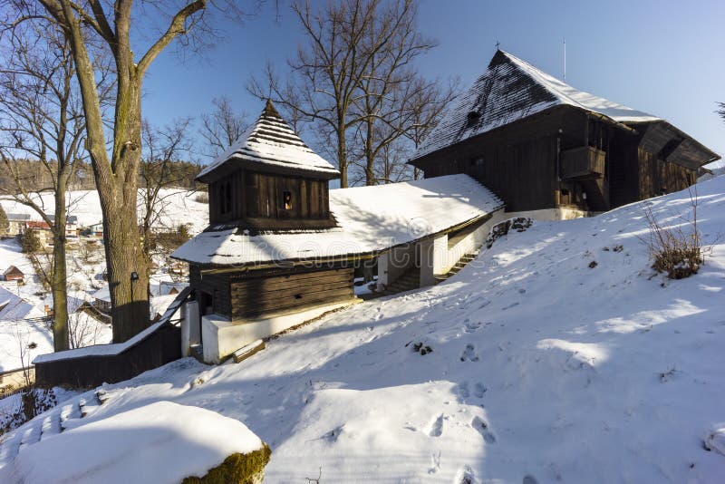 Wooden articular church of Lestiny, UNESCO site, Slovakia