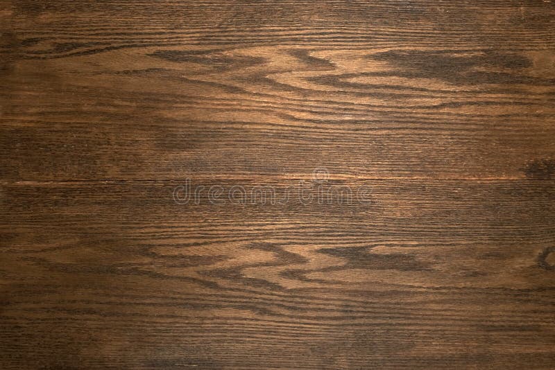 Wooden Background, Stained Oak Panel, Free Space Stock Image ...