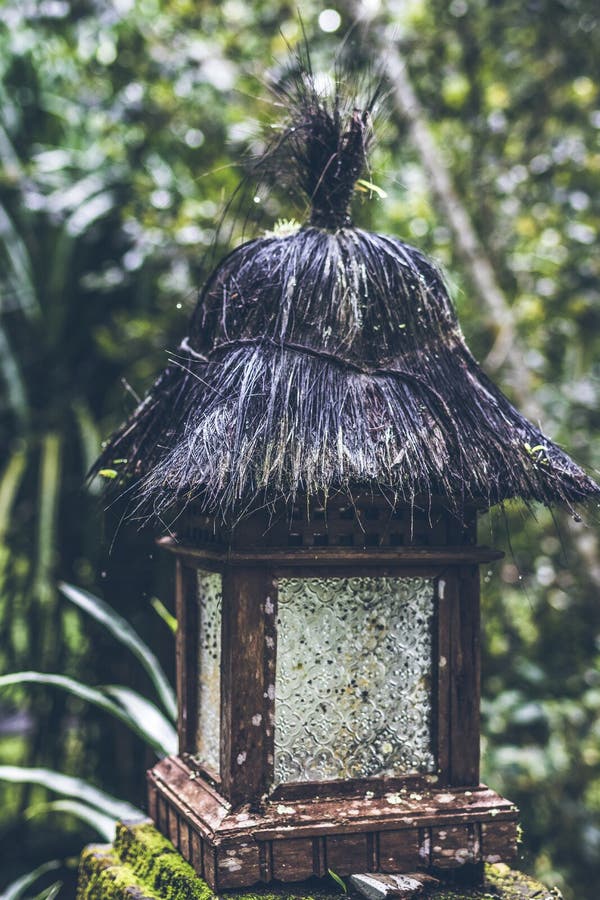 Jungle Lamp In The Forest Green Plant Cafe  Decoration 