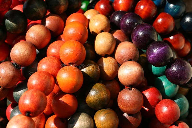 Wooden beads