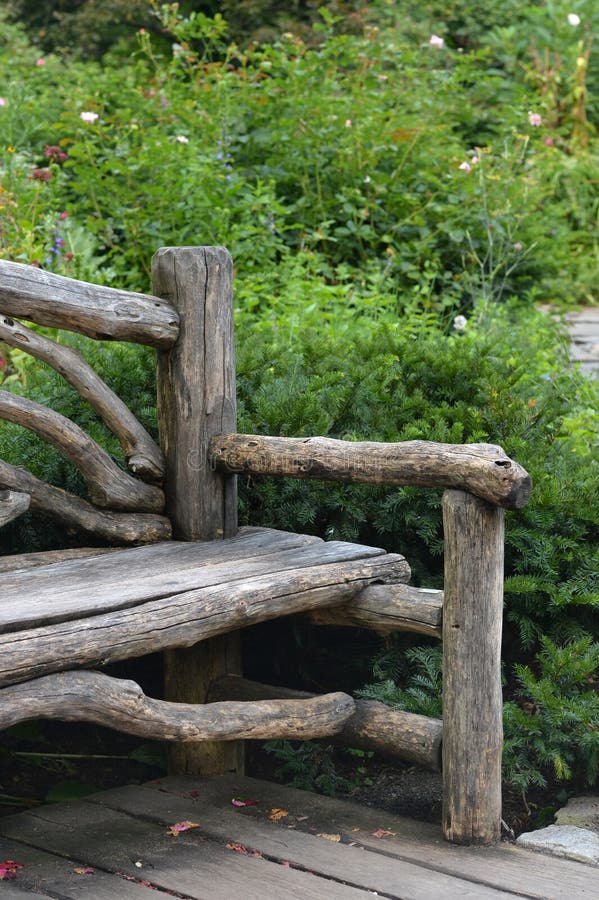 Wooden Bench in Beautiful Park, in Summer Stock Photo - Image of bench,  neat: 187137910