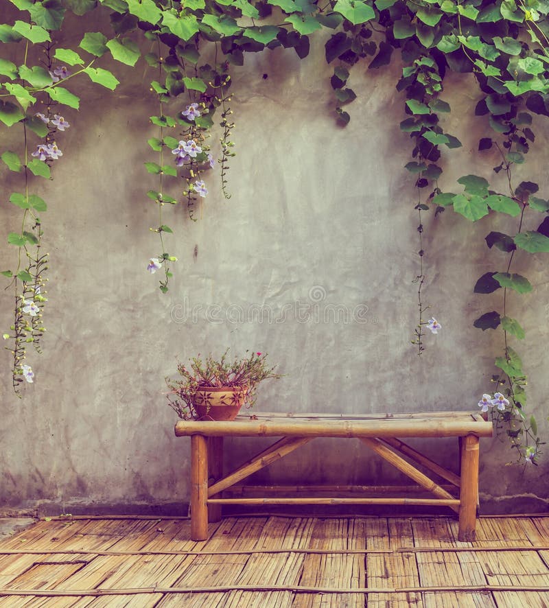 wooden bench at the park stock image wooden bench at the park stock image