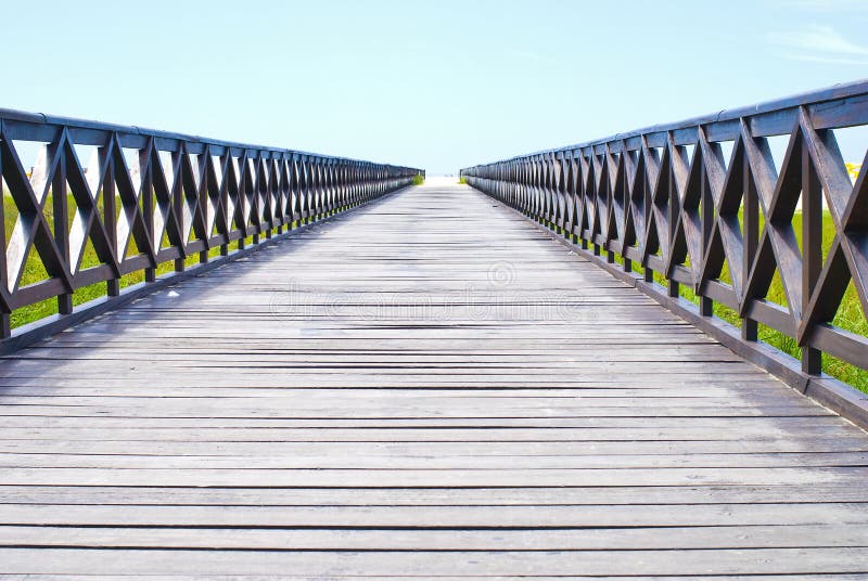 Wooden boardwalk stock photo. Image of beach, path, boardwalk 13561172