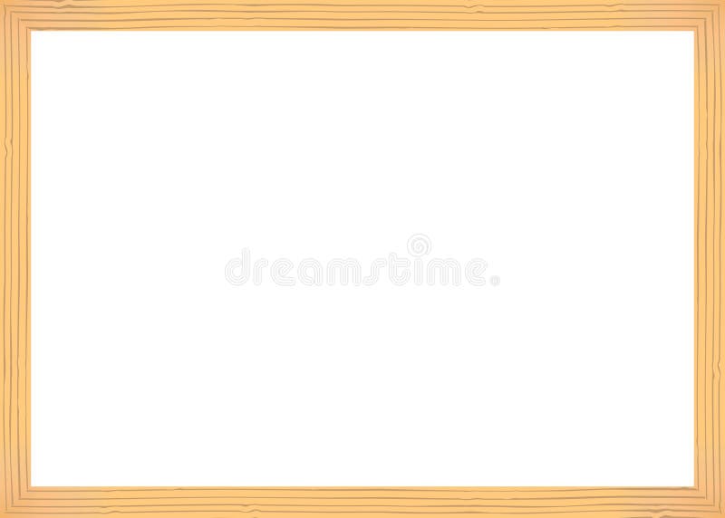 Wooden Border stock vector. Illustration of framework 61883714