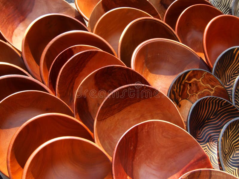 Wooden bowls