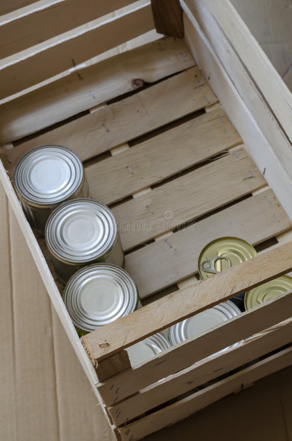 Canned Food, Shelf Life Food Concept Stock Image Image of full, container 207203837