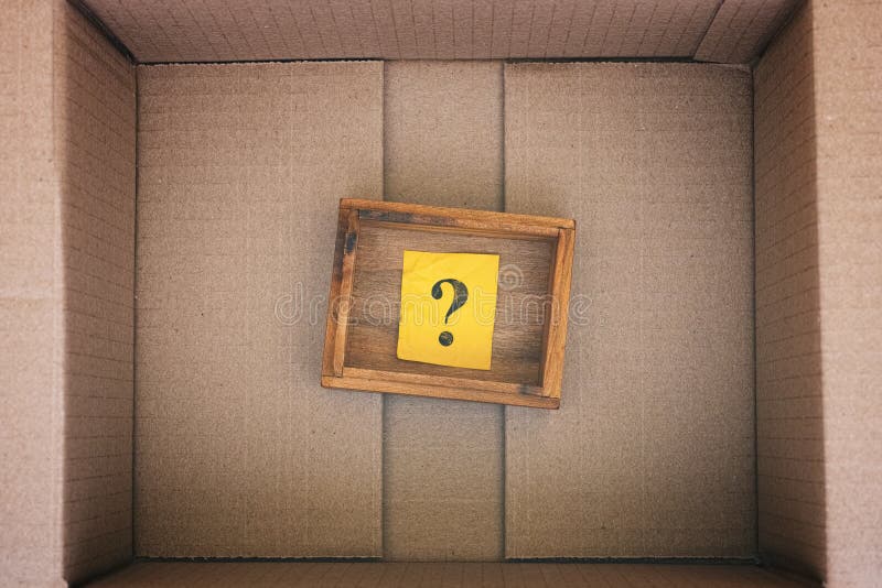 Question Mark Inside Box Concept Stock Photos Free & RoyaltyFree