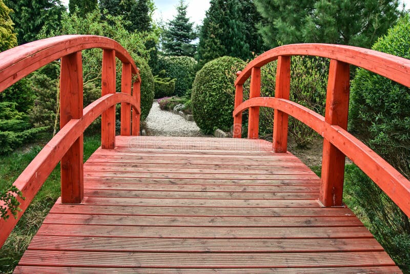 Wooden bridge