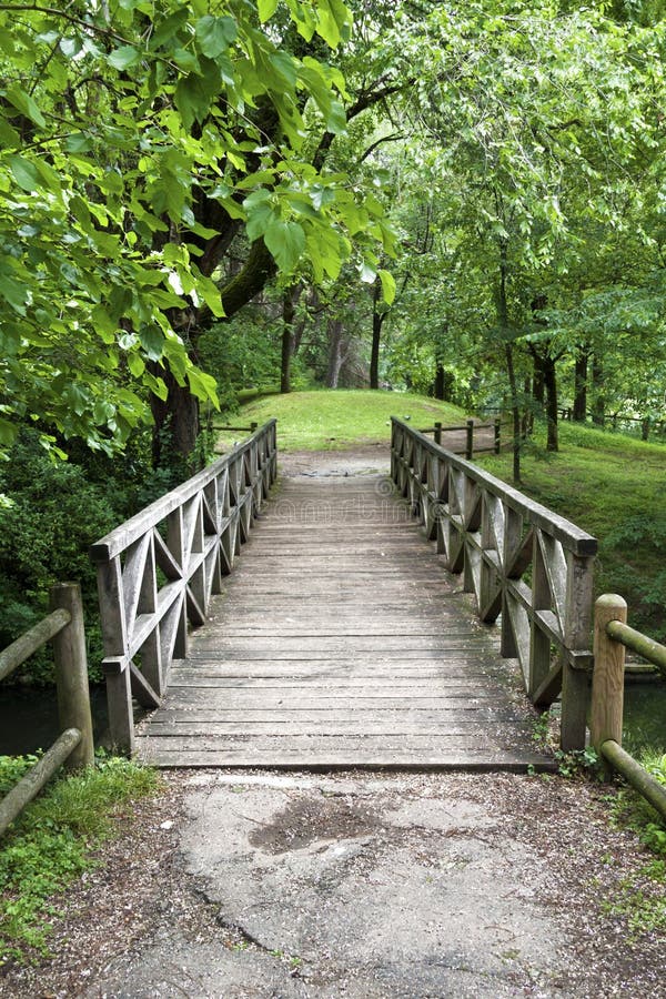 Wooden bridge