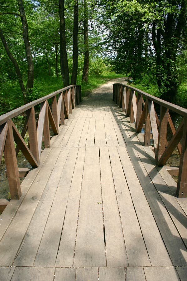 Wooden bridge