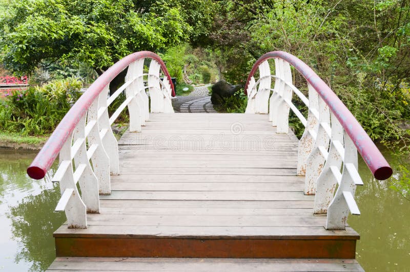 Wooden bridge