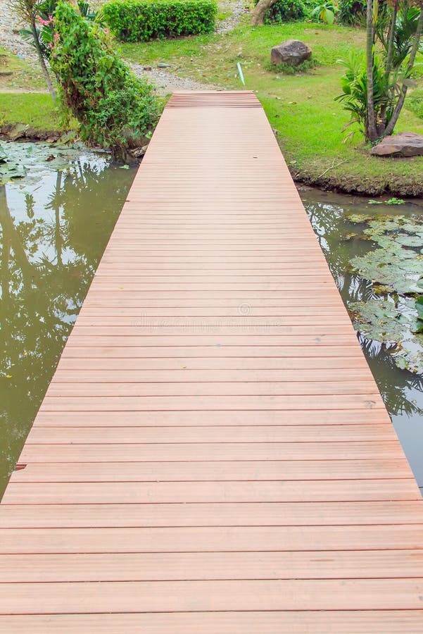 Wooden bridge