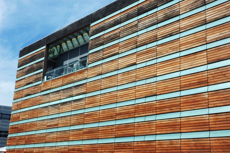 Wooden Building Facade royalty free stock image Wooden Building Facade royalty free stock image