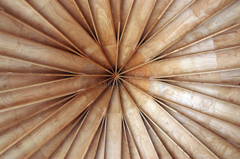 Wooden ceiling