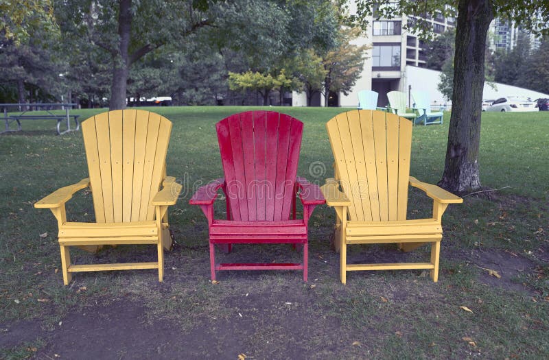 Park chairs stock image. Image of clouds, kong, cyberport 34422973