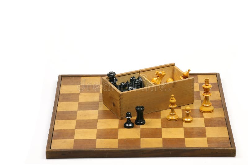 Wooden chessboard