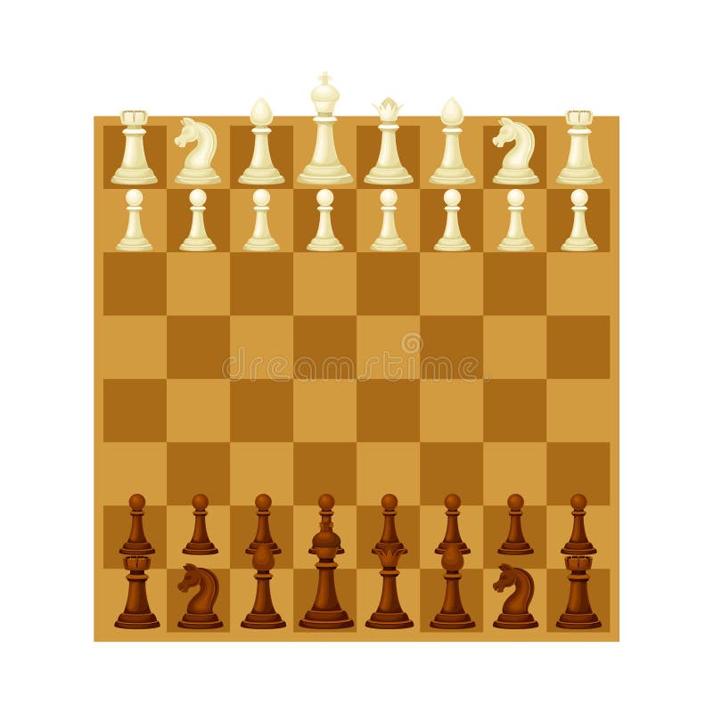 Placement of pieces on a chess Board Stock Vector by ©katushka3000