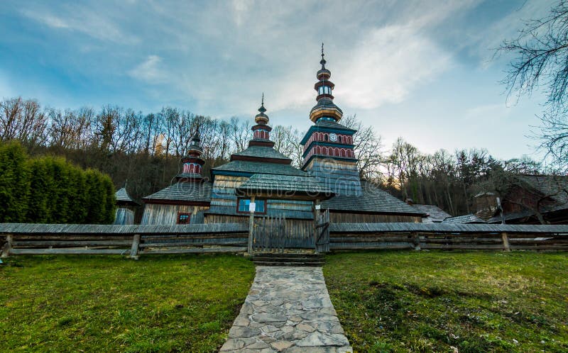 Wooden church in Bardejovske Spa