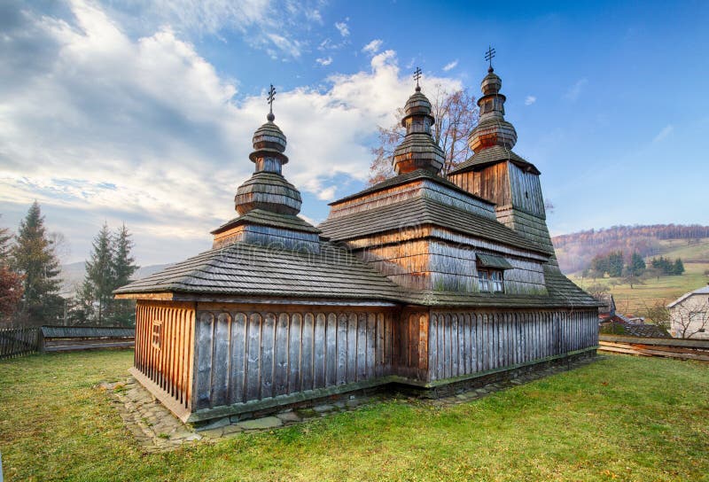 Wooden church, Bodruzal, Slovakia