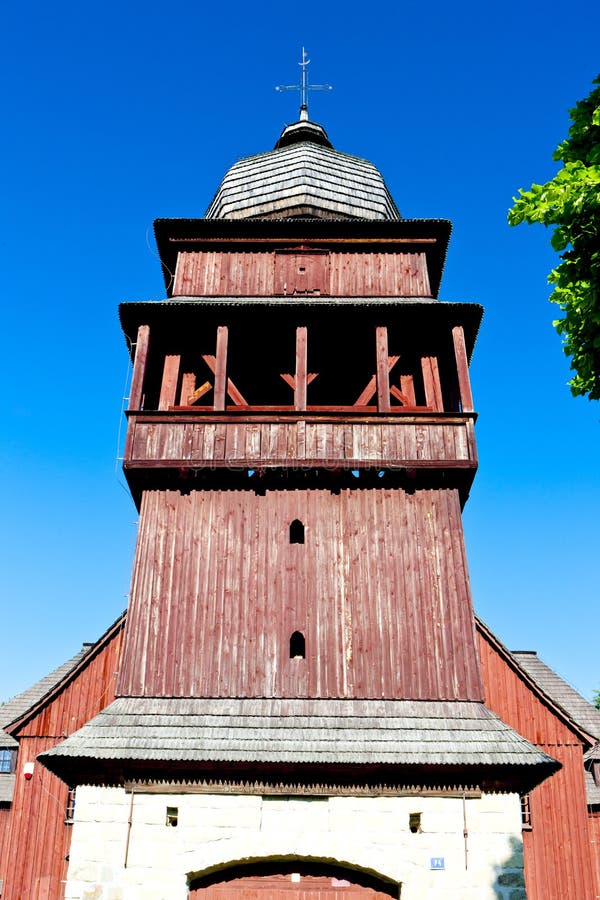 Drevený kostol sv. Kríža, Lazisko, Slovensko