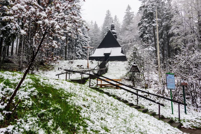 Wooden church at istebna